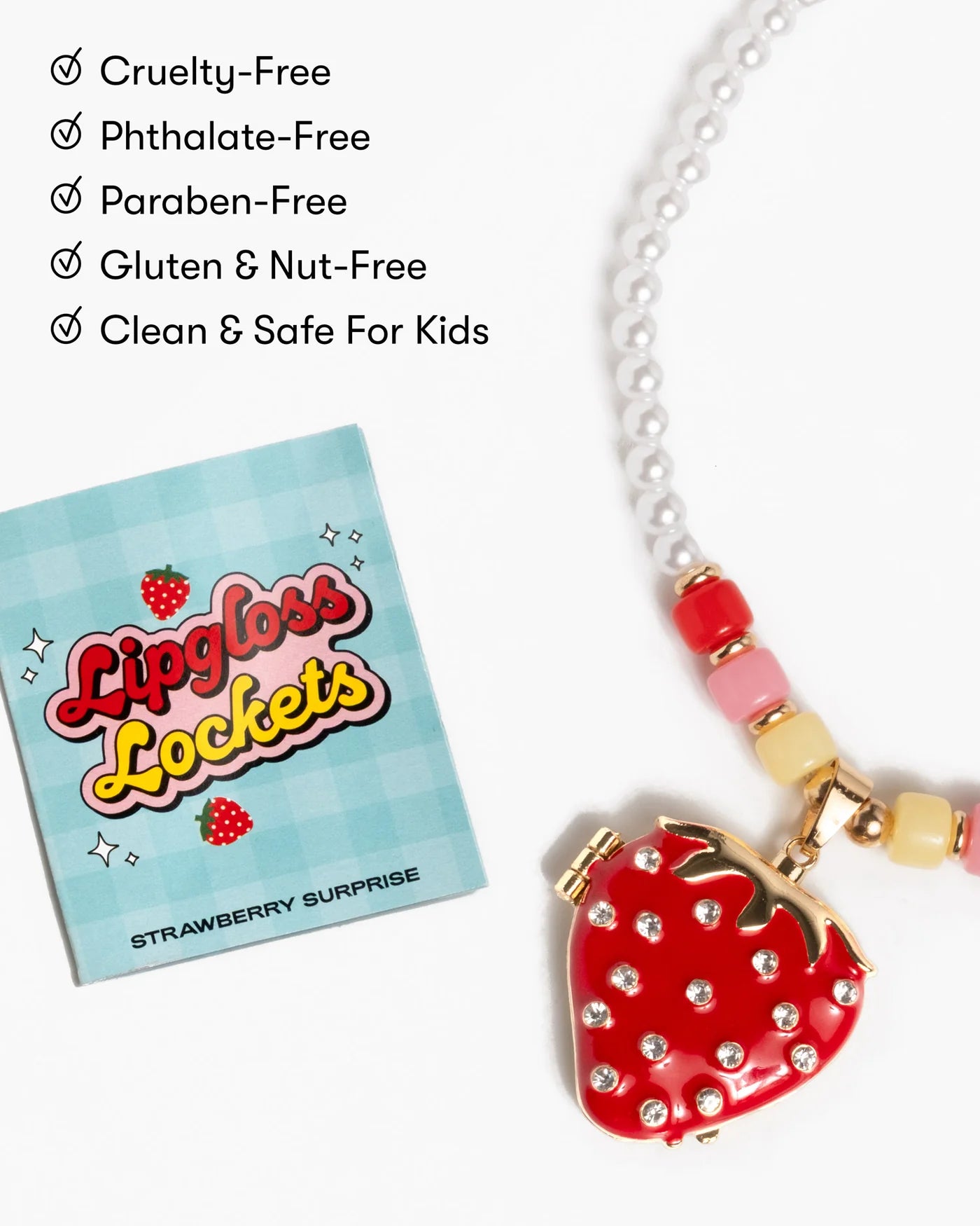 Strawberry Surprise Lipgloss Locket - Image 5