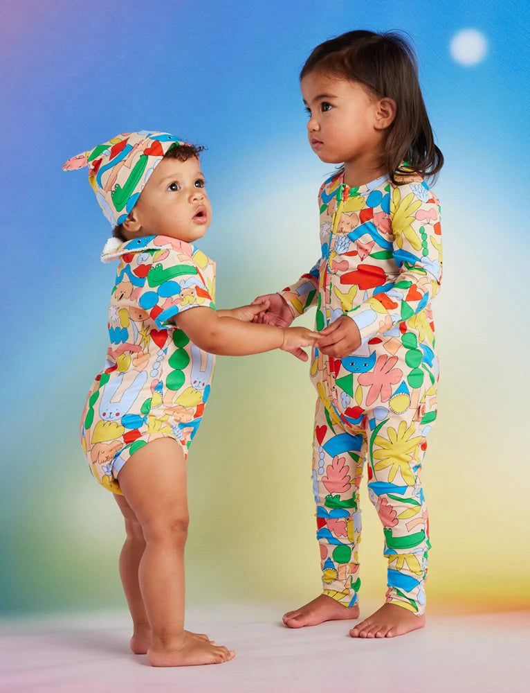 Little Billabong Long Sleeve Romper - Image 2