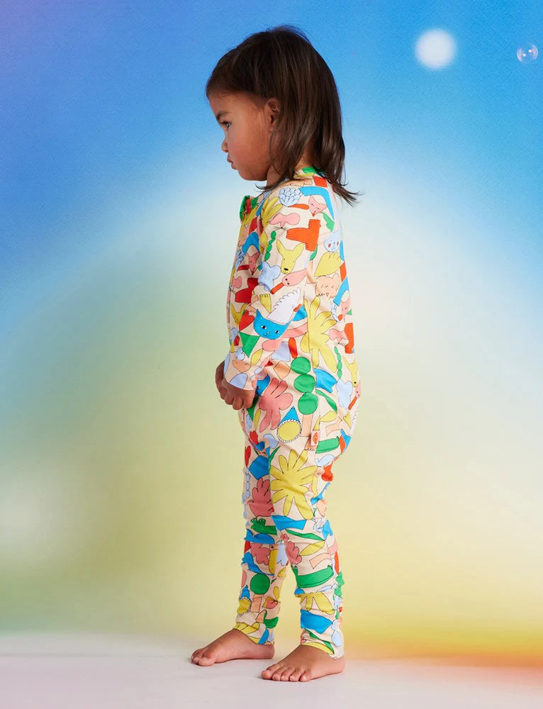 Little Billabong Long Sleeve Romper - Image 3