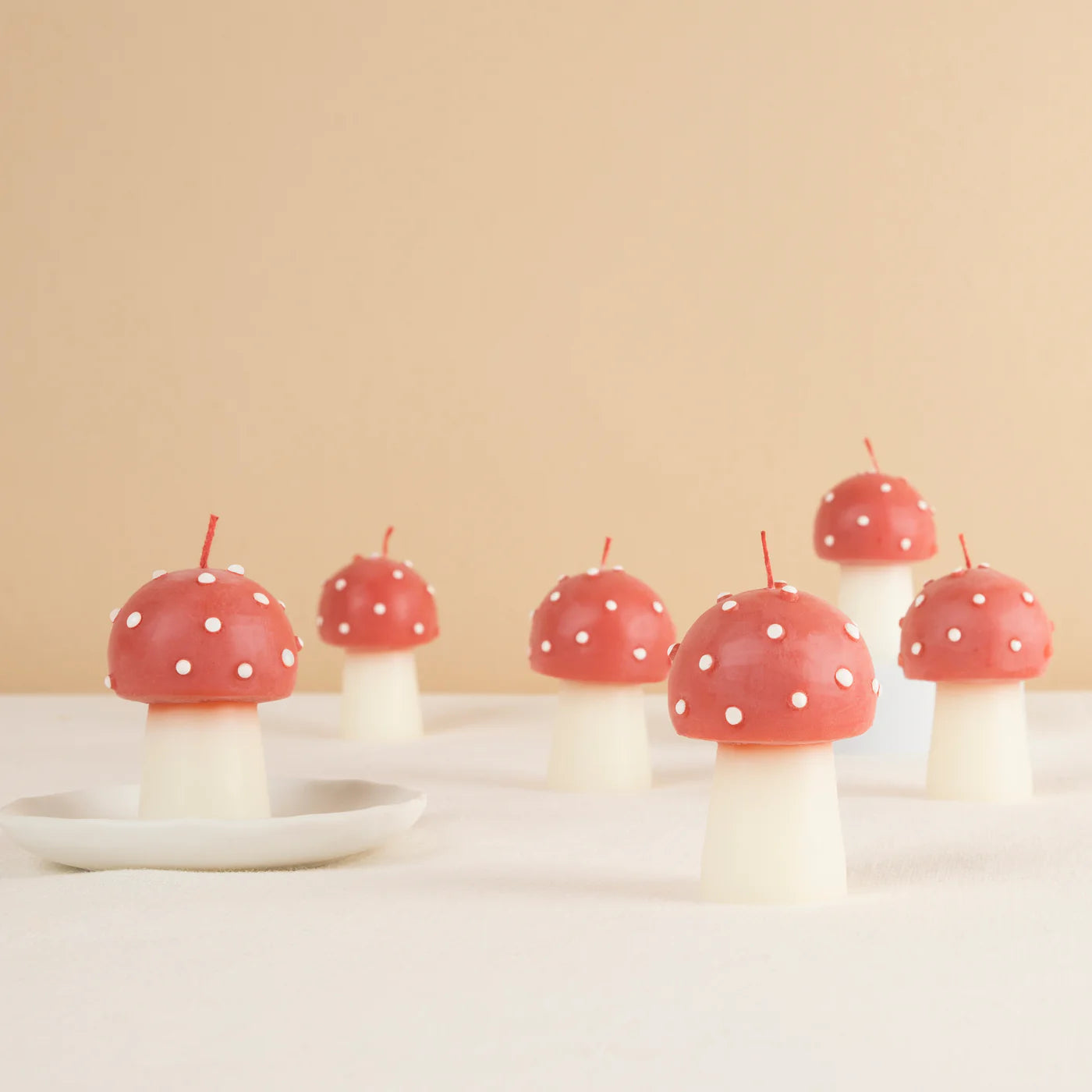 Mini Mushroom Candles - Image 2
