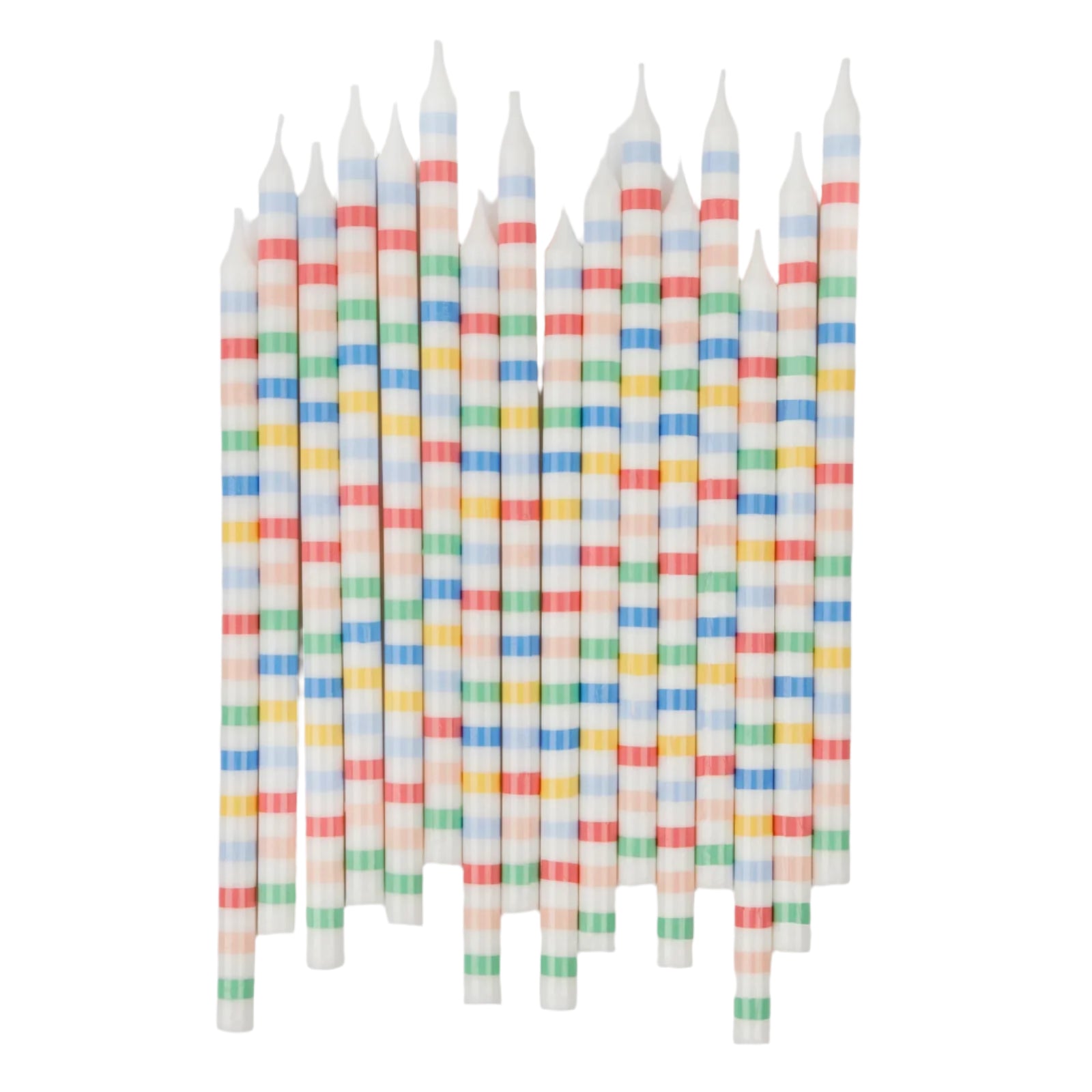 Multi Stripe Candles