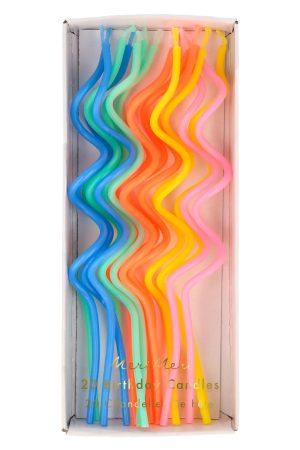 Mixed Swirly Candles