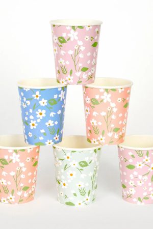 Ditsy Floral Cups