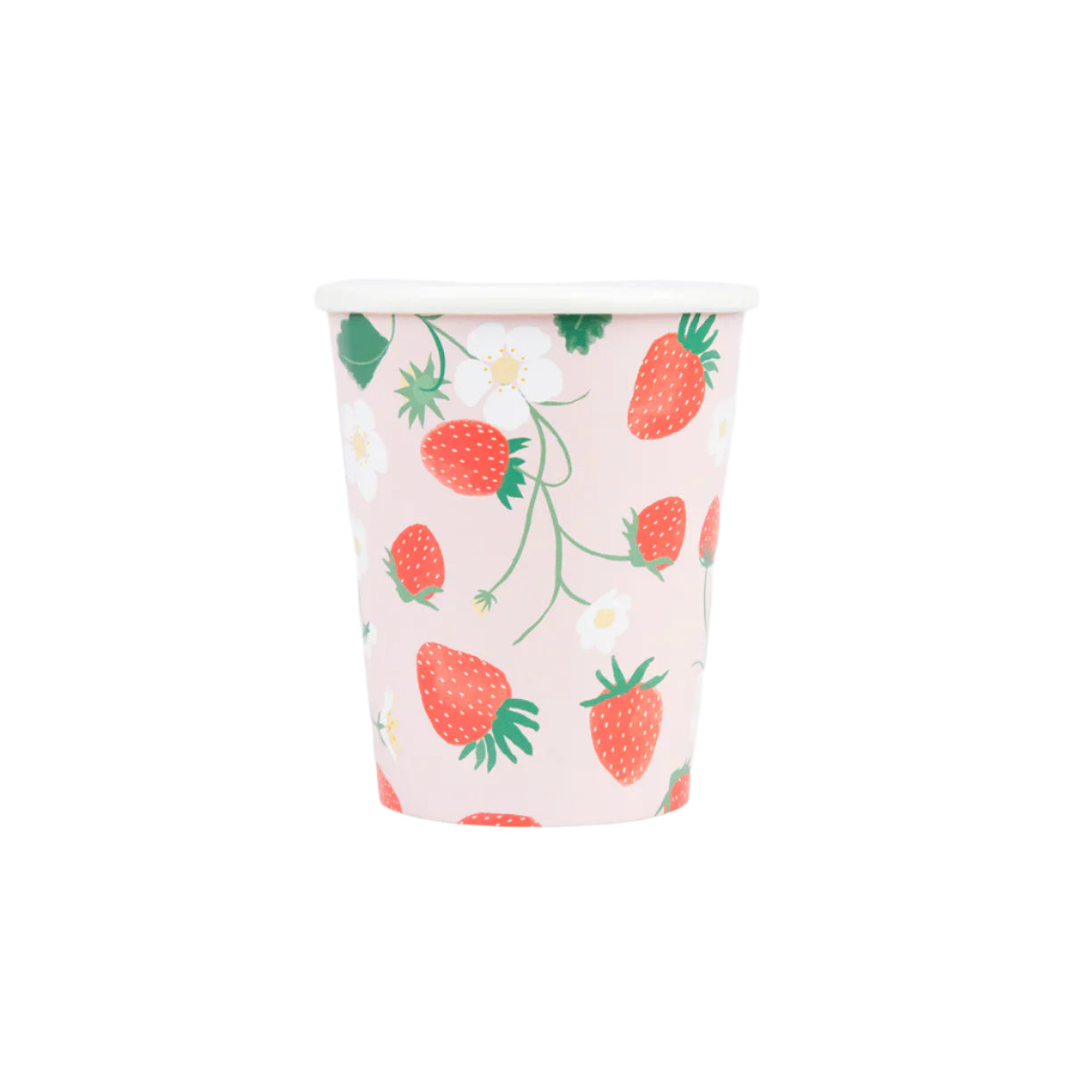 SALE Strawberry Pattern Cups
