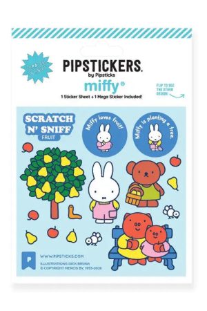 Miffy Loves Fruit Scratch 'n Sniff (2ct) Sticker Sheet