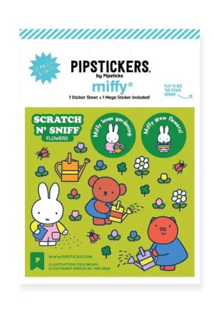 Miffy Loves Gardening Scratch 'n Sniff (2ct) Sticker Sheet