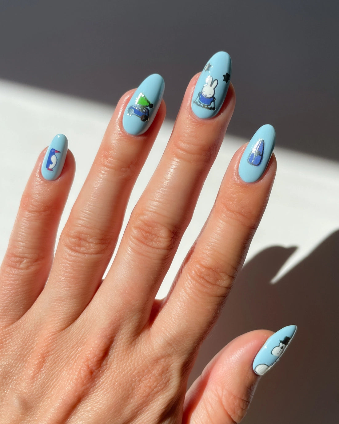 Miffy in the Snow Nail Stickers - Image 2