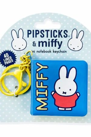 Miffy Puffy Mini Notebook Keychain