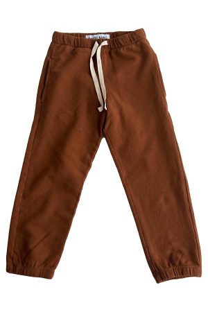SALE Cocoa Dark Brown Kids Sweatpants by Mochi Kids