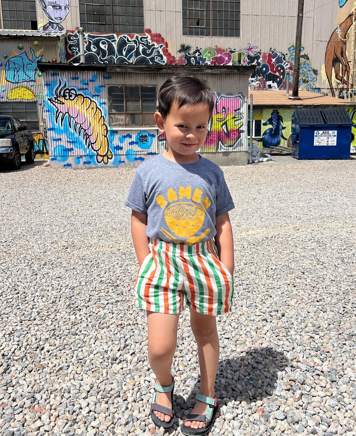Kawaii Ramen Baby + Kid + Adult Graphic Tee - Image 5