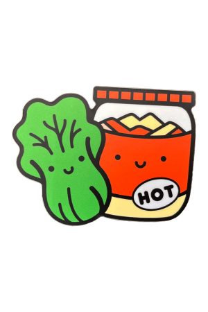 Colorful Kimchi Vinyl Sticker