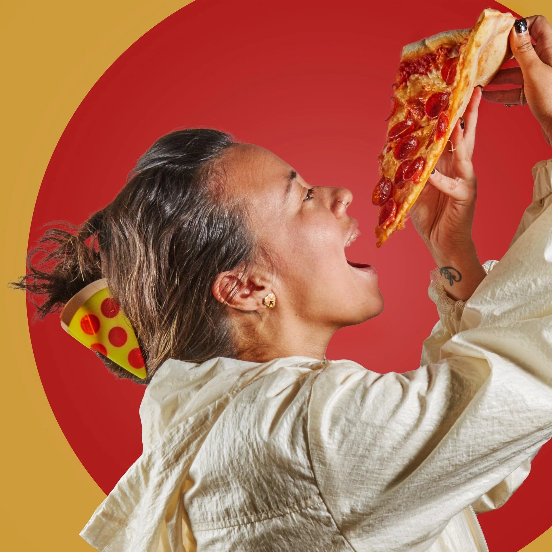 Pizza Hair Claw - Image 3
