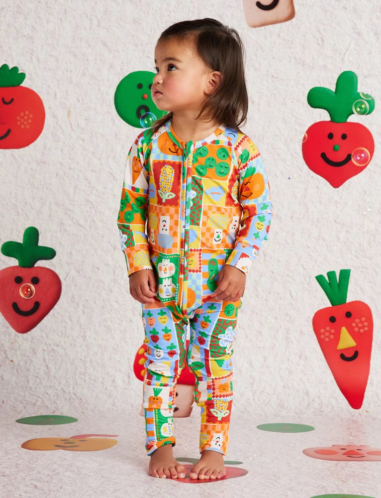 Pocket Patch Long Sleeve Romper - Image 2