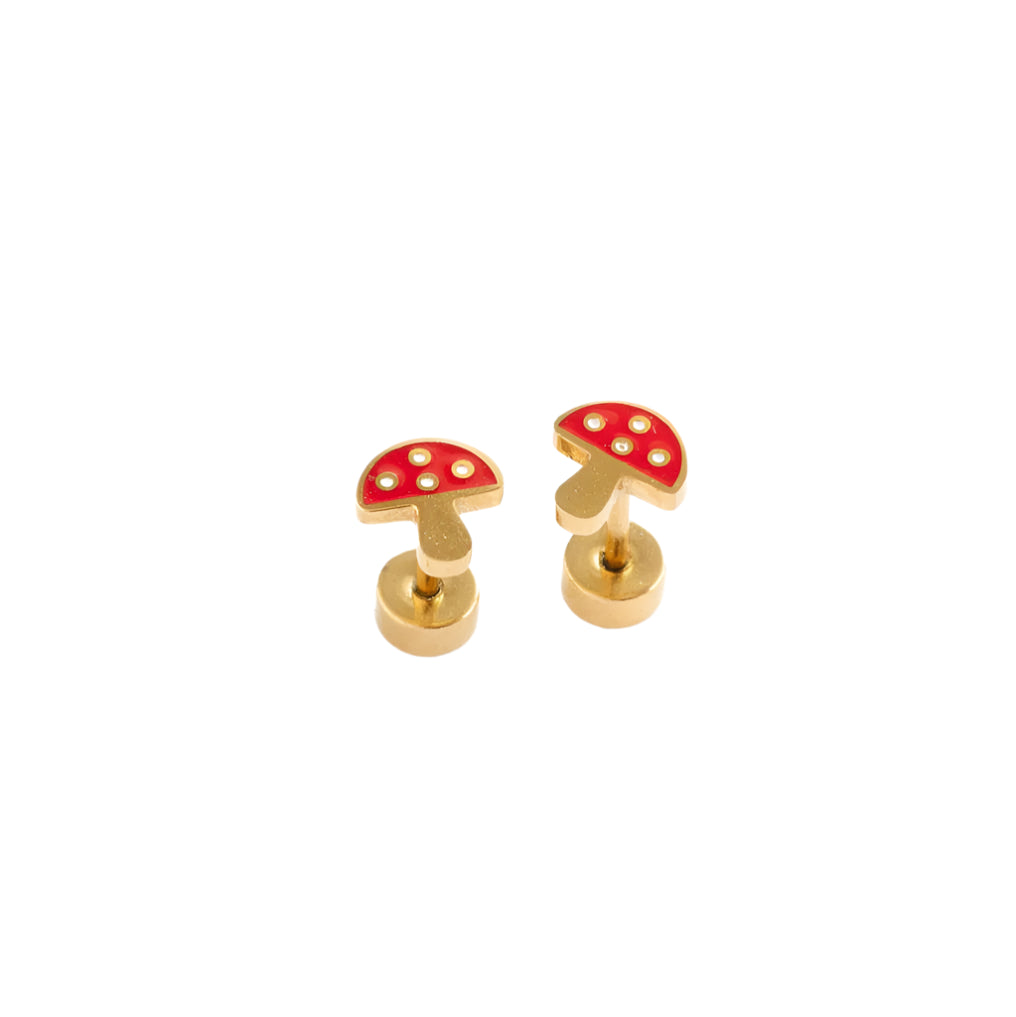 Mushroom Earrings