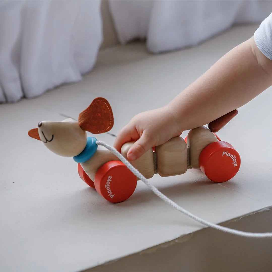 Happy Puppy Pull-Along Toy - Image 6