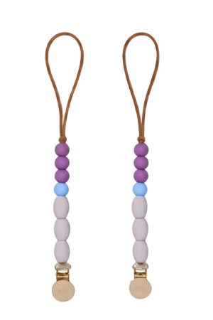 Midnight Candy Teether Clips