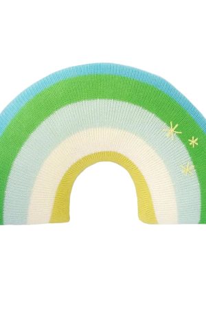Rainbow Pillow Blue