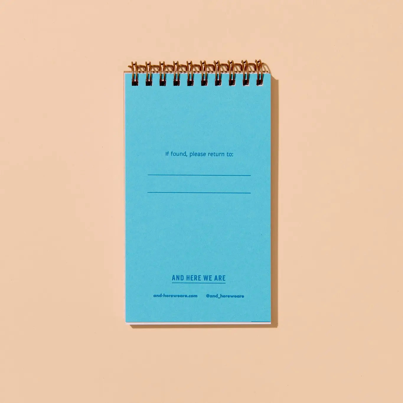 Riviera Letterpress Spiral Pocket Size Notebook - Image 6