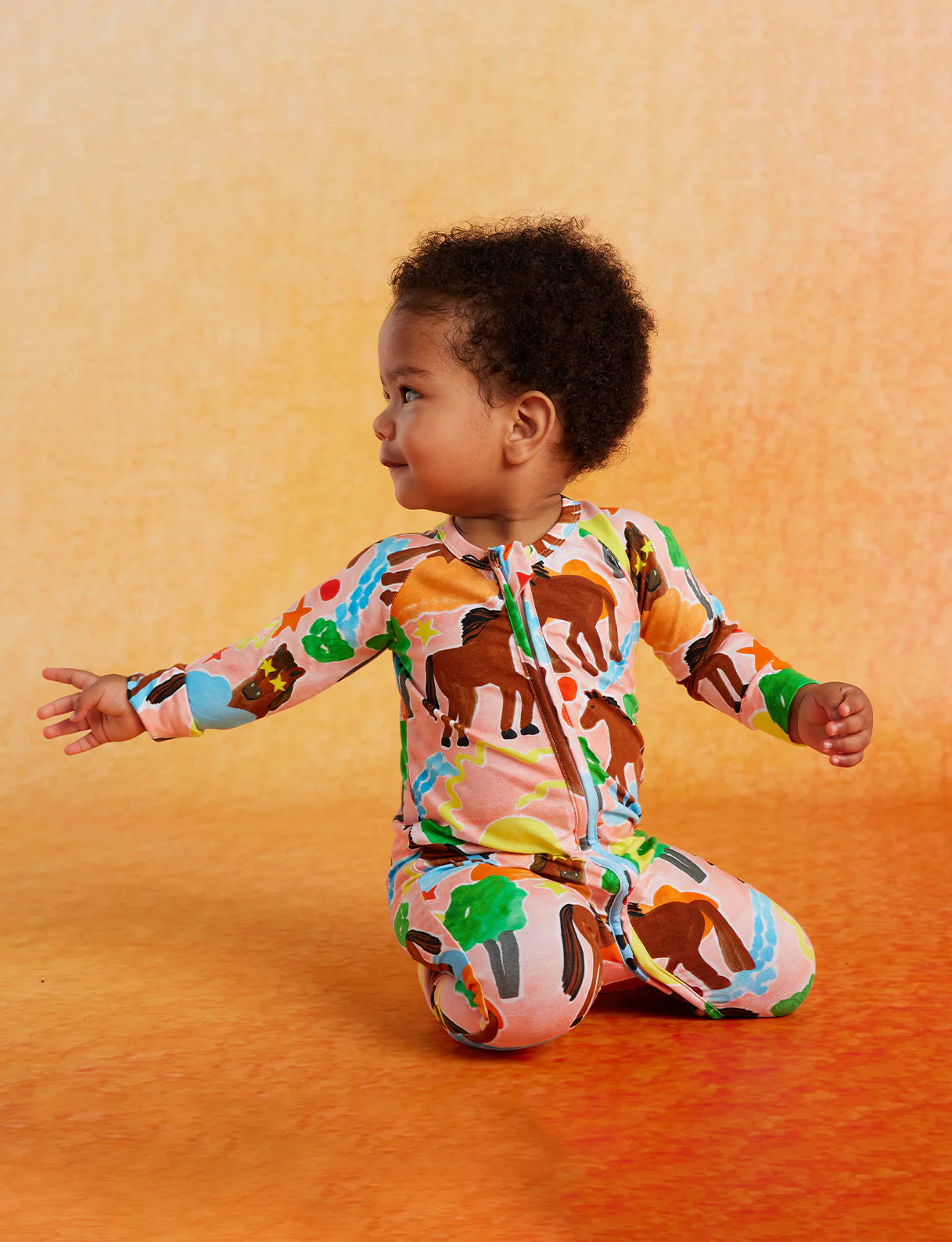 Giddy Up Long Sleeve Romper - Image 4