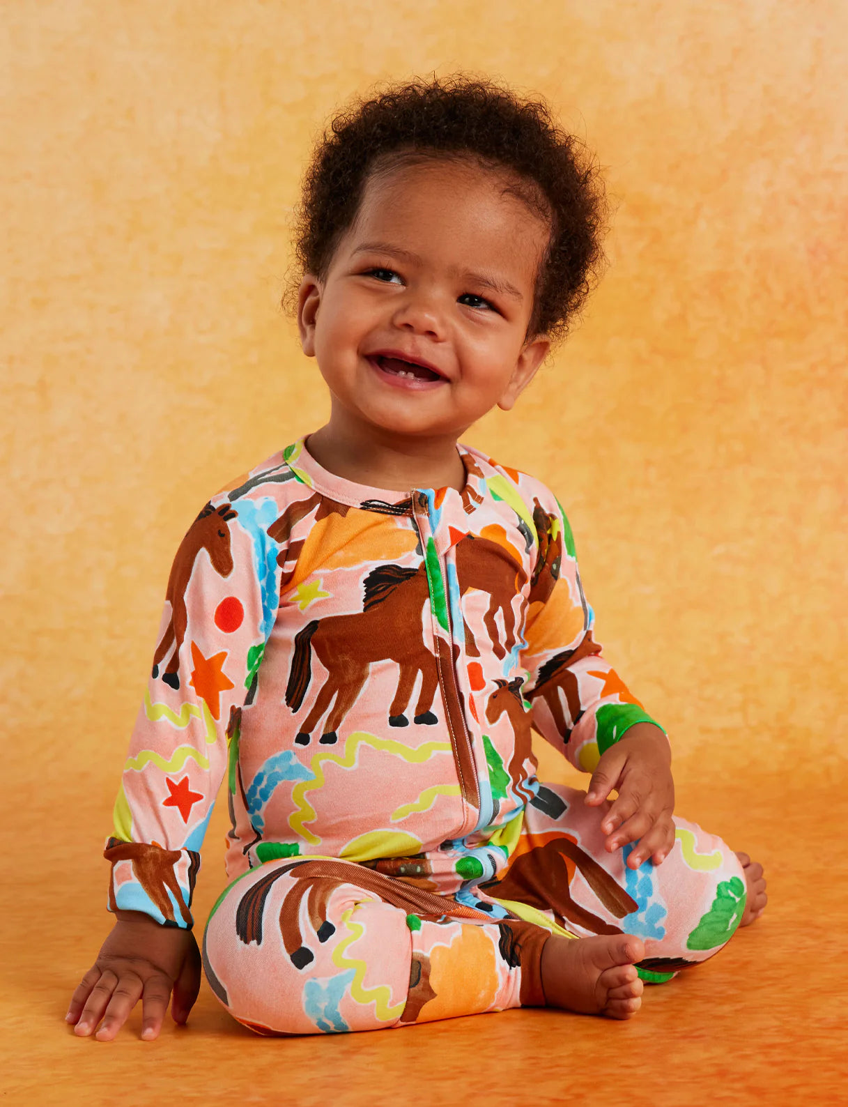 Giddy Up Long Sleeve Romper - Image 2