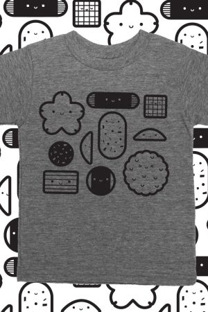 Kawaii Rice Cracker Baby + Kid + Adult Graphic Tee