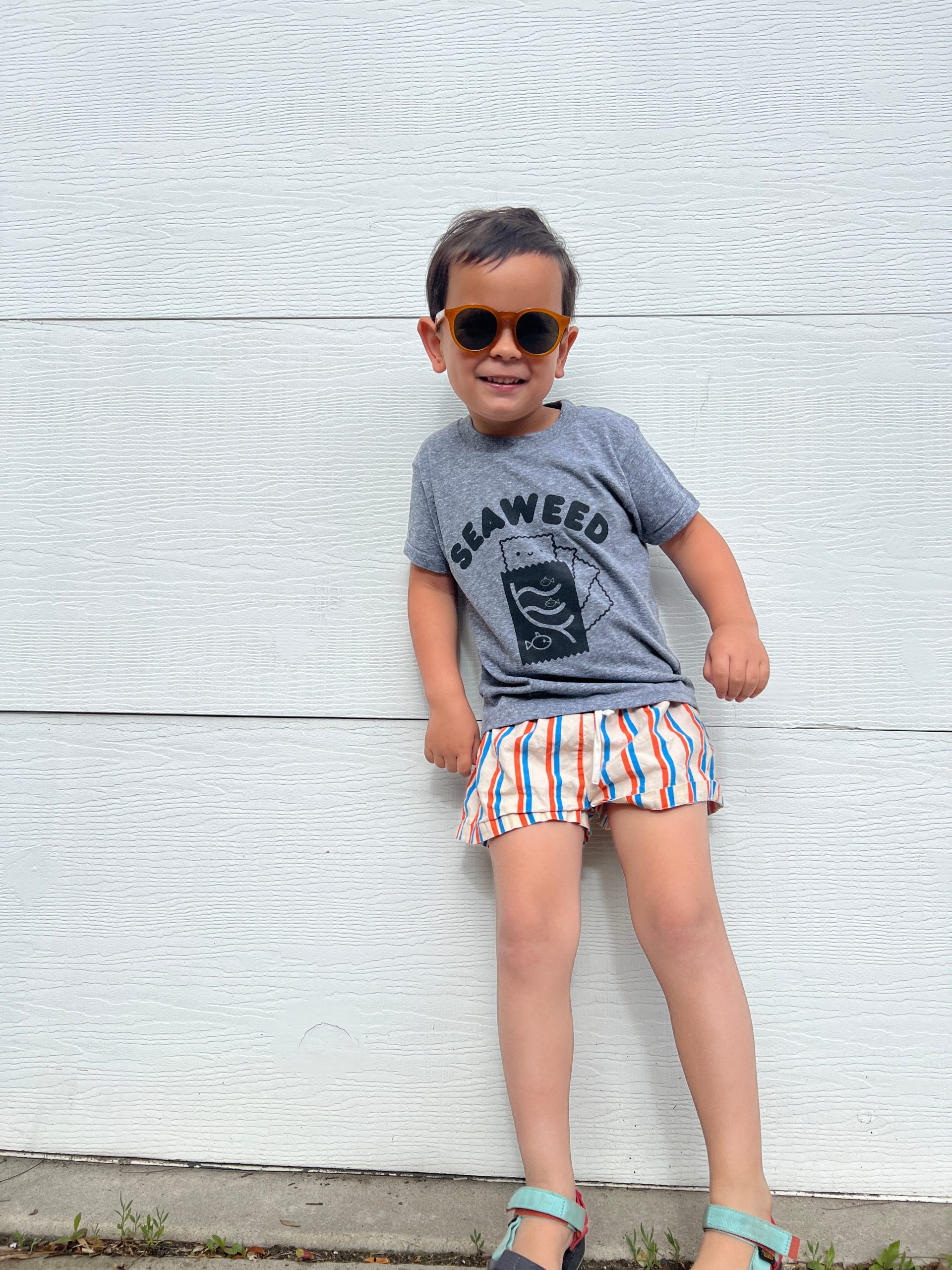 SALE Seaweed Baby + Kid + Adult Graphic Tee - Image 3
