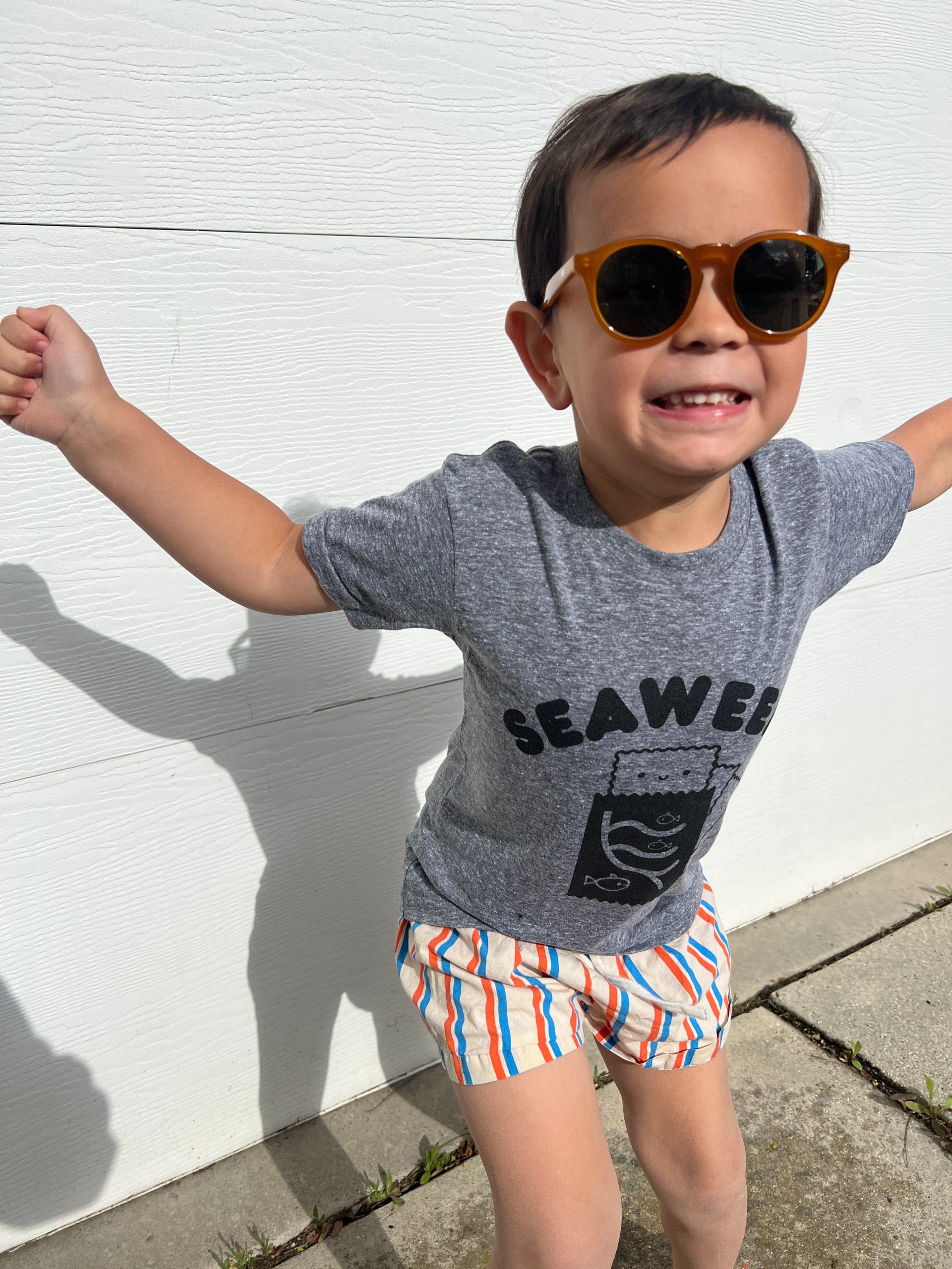 SALE Seaweed Baby + Kid + Adult Graphic Tee - Image 5