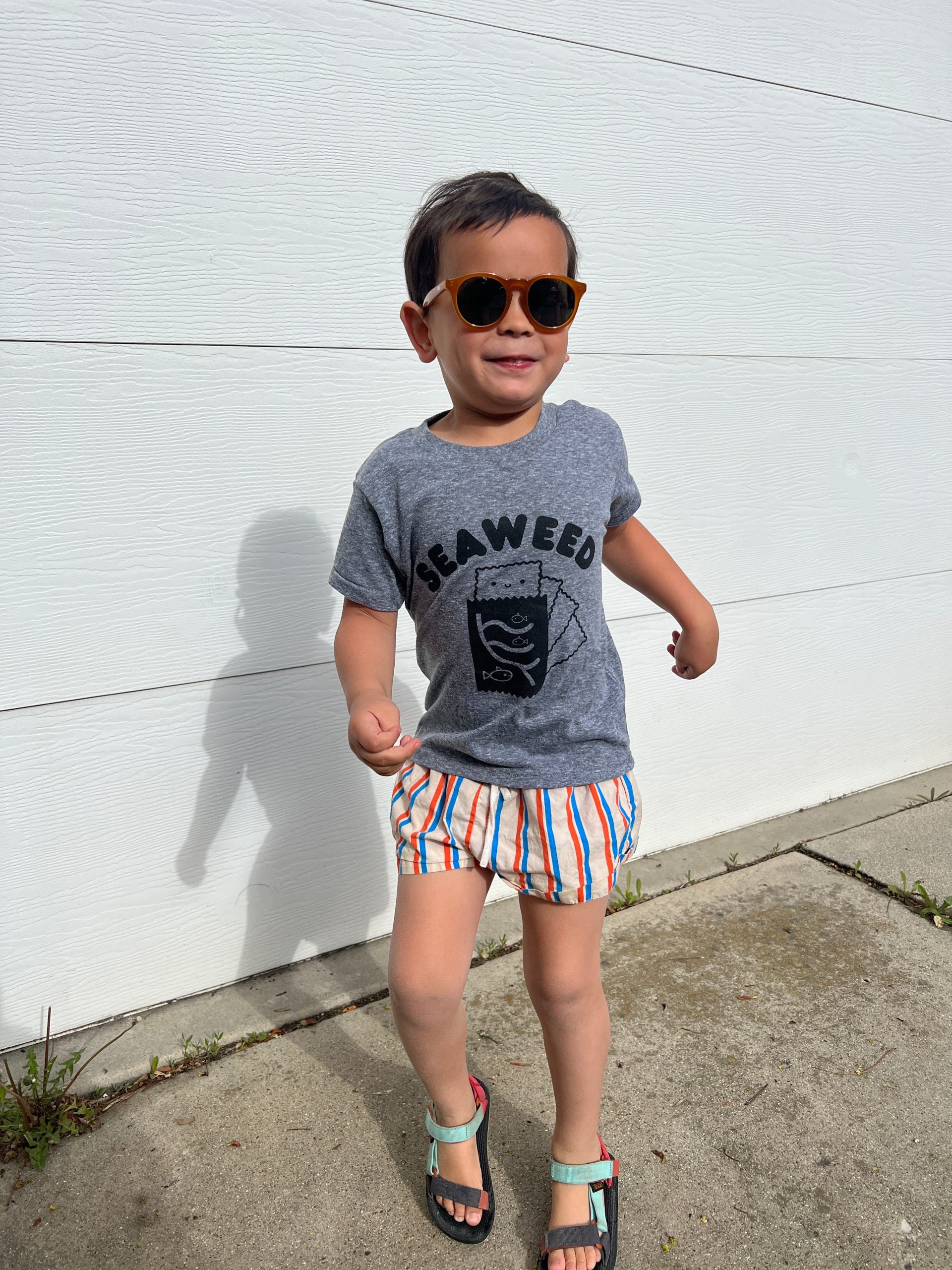 SALE Seaweed Baby + Kid + Adult Graphic Tee - Image 6