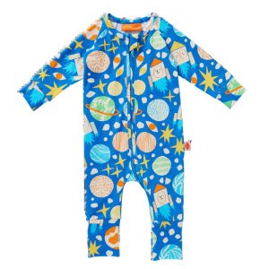 See You In Space Long Sleeve Romper