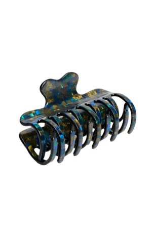 Jojo Hair Claw in Small Dark Sparkle