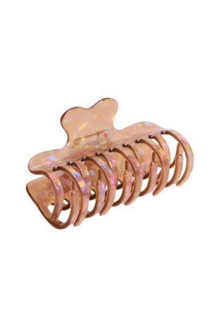Jojo Hair Claw in Small Hazel Sparkle