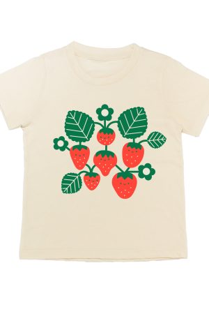 Strawberry Baby + Kid + Adult Graphic Tee