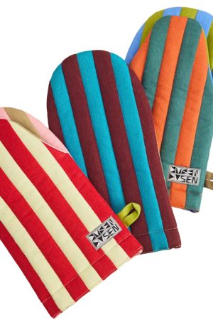 Striped Oven Mitt (More Colors)