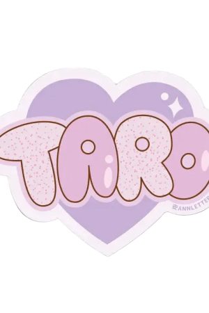 Taro Heart Sticker