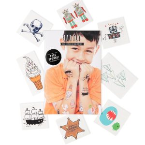 Kids Mix One Temporary Tattoo Set