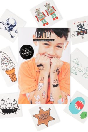 Kids Mix One Temporary Tattoo Set