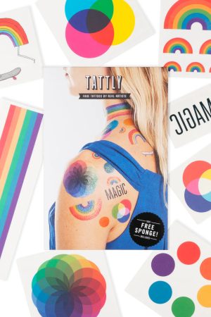 Rainbow Tattoo Set