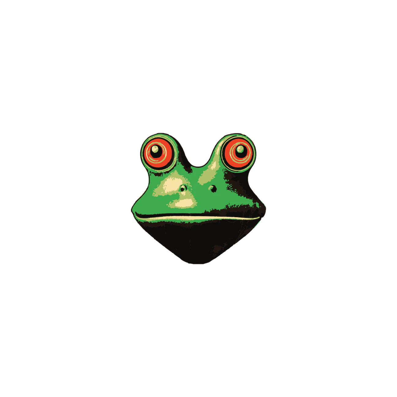 Trippy Frog Tattoo