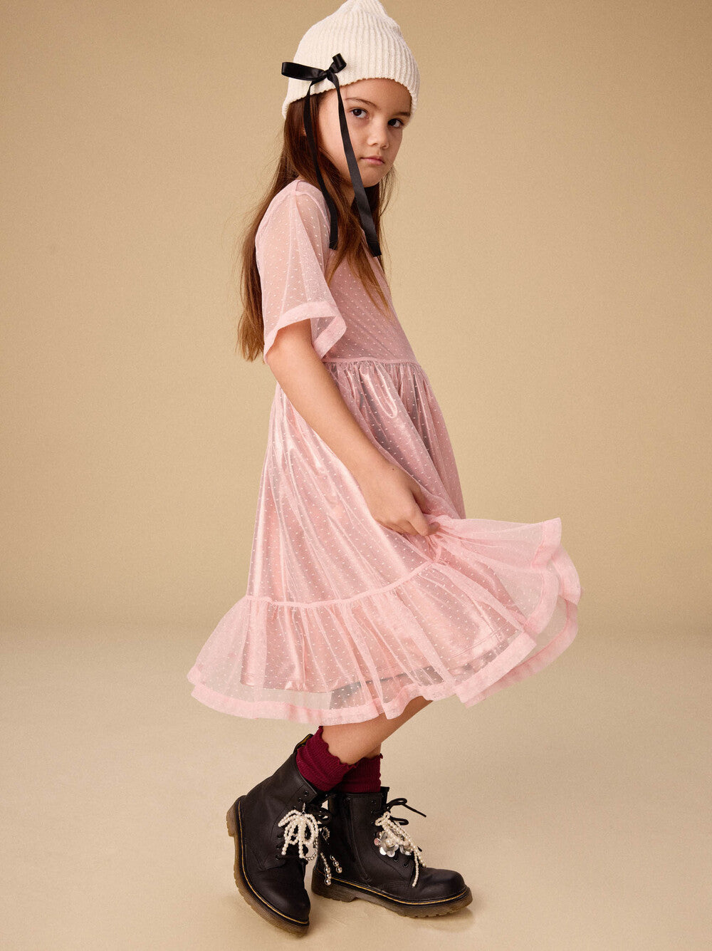 SALE Layered Tulle & Foil Dress - Image 12
