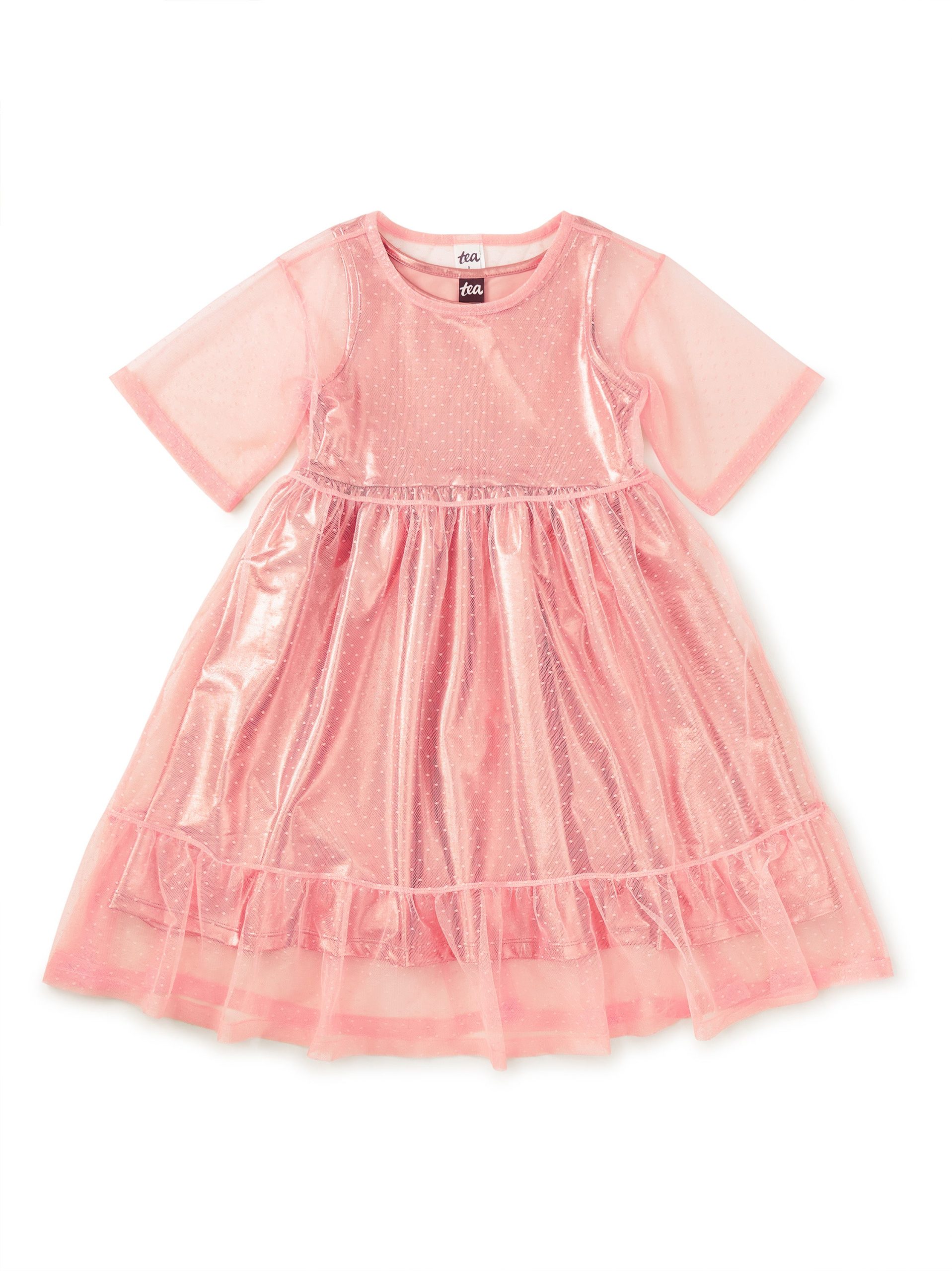 SALE Layered Tulle & Foil Dress - Image 9