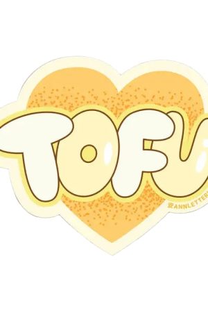 Tofu Heart Sticker