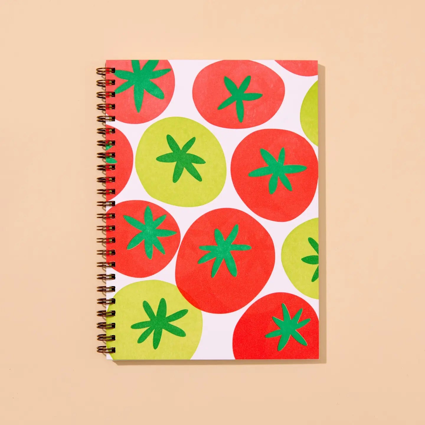Tomato Letterpress Spiral Notebook - Image 2