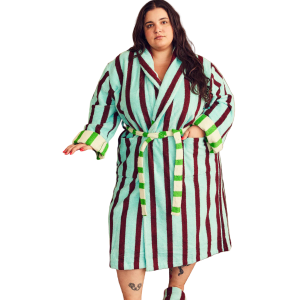 Willow Stripe Bathrobe