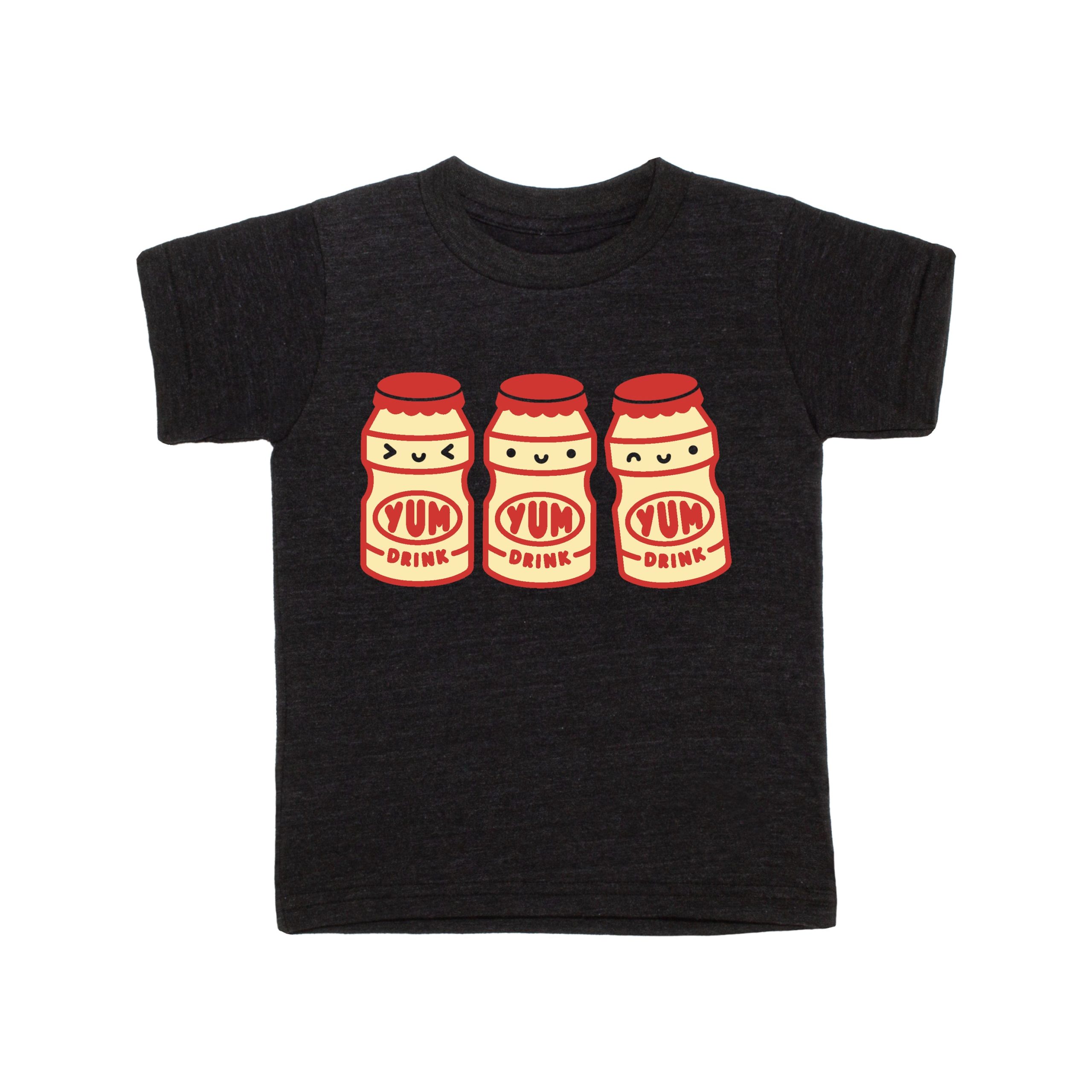 Kawaii Yogurt Drink Baby + Kid + Adult Graphic Tee - Image 4