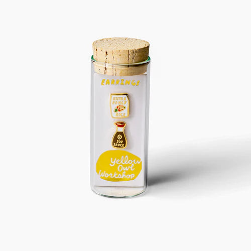 Soy Sauce & Rice Earrings - Image 2
